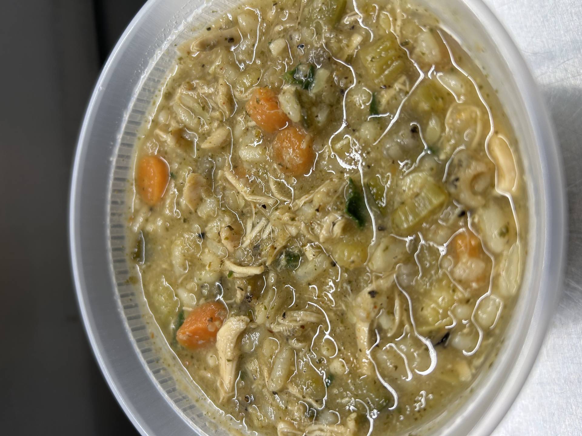 Homemade Chicken & Wild Rice Veggie Soup