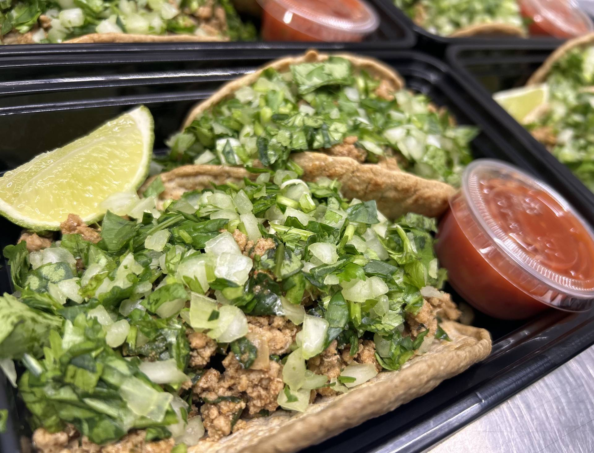 Fit Street Ground TurkeyTacos w/Oatmeal Tortillas