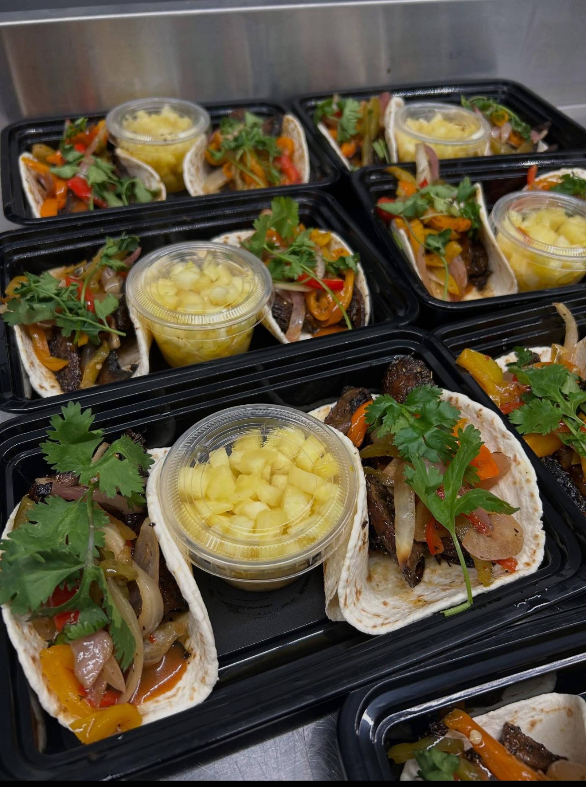 Vegan Jerk Mushroom Tacos